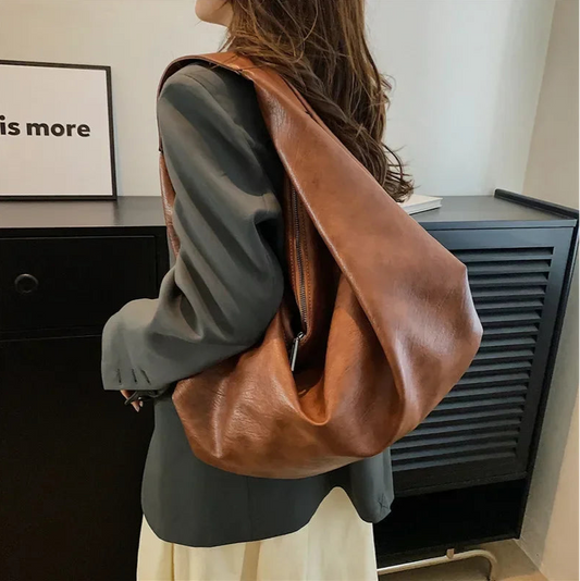 תיק כתף מעור - לאיה